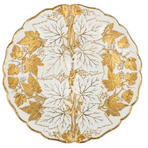 Decorative plate with vine motif, Meissen, 1924-1934.