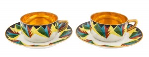 Pair of teacups, Chodzież ?, 1929.