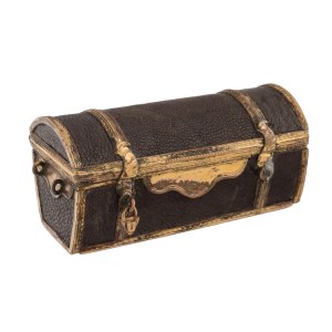 Snuffbox bound in chagrin, France, 18th century.