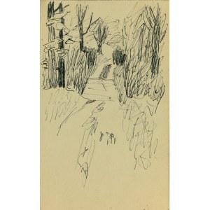 Ludwik MACIĄG (1920-2007), Sketch of a Landscape
