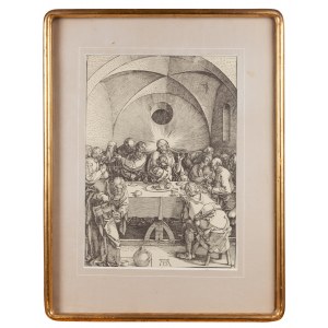 Albrecht DÜRER (1471-1528), Ostatnia wieczerza (z serii Wielka Pasja), 1510