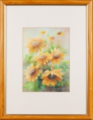 Ursula MARKIEWICZ (20th century), Sunflowers