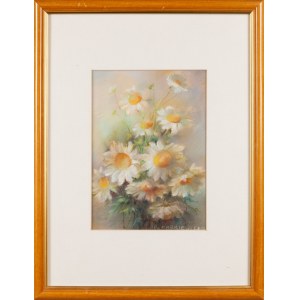 Ursula MARKIEWICZ (20th century), Bouquet of daisies