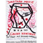 Jonathan MEESE (b. 1970), Set of four exhibition posters, 2017