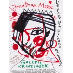 Jonathan MEESE (geb. 1970), Satz von vier Ausstellungsplakaten, 2017