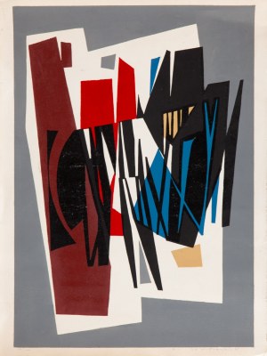 Rupert ROSENKRANZ (1908-1991), Kompozycja geometryczna, 1965