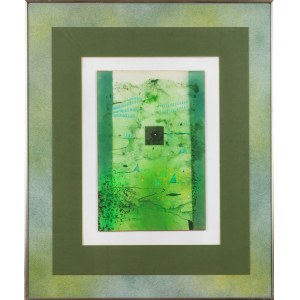 Dariusz WILCZYŃSKI (1957 - 2021), Abstrakcja z serii „Zielonej”