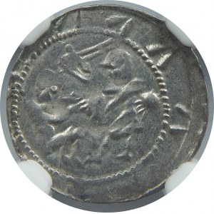 Władysław Wygnaniec, denar, NGC AU53