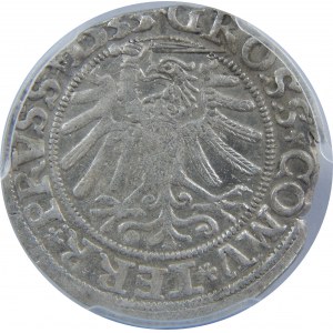 Zygmunt I Stary, Grosz 1533, Toruń, PCGS MS62