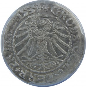 Zygmunt I Stary, Grosz 1534, Toruń, PCGS MS61