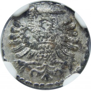Zygmunt III Waza, Denar 1594, Gdańsk, NGC MS62