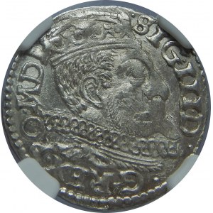 Zygmunt III Waza, Trojak 1598, Poznań, NGC MS63
