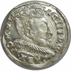 Zygmunt III Waza, Trojak 1594, Wilno, PCGS MS63