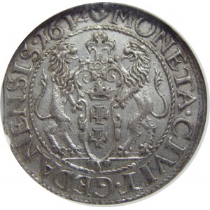 Zygmunt III Waza, Ort 1612, Gdańsk, NGC MS62