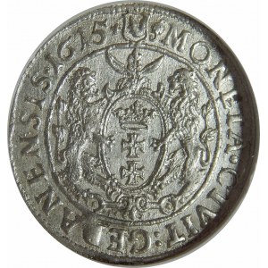 Zygmunt III Waza, Ort 1615, Gdańsk, NGC MS63