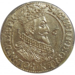 Zygmunt III Waza, Ort 1624/3, Gdańsk, PCGS MS63