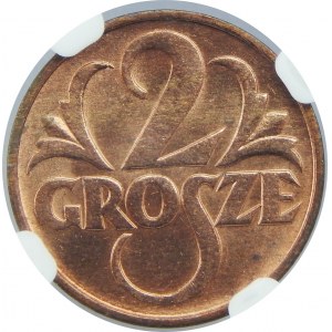 2 Grosze 1936 NGC MS65 RD