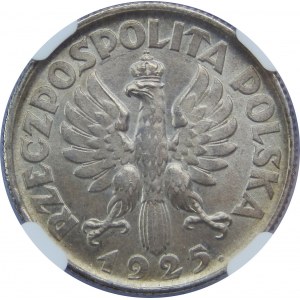 1 złoty Żniwiarka 1925 NGC MS63