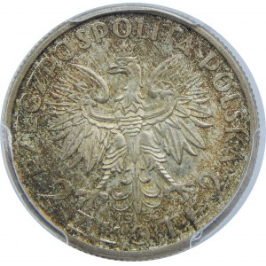 2 Złote Głowa Kobiety 1932 PCGS MS63