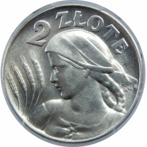 2 Złote Żniwiarka 1925 Filadelfia PCGS MS63