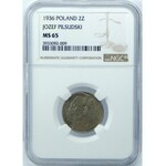 2 Złote Piłsudski 1936 NGC MS65