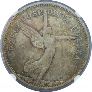 5 złotych Nike 1928 ZZM NGC MS65