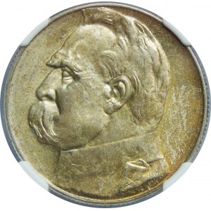 5 Złotych Piłsudski 1936 NGC MS64