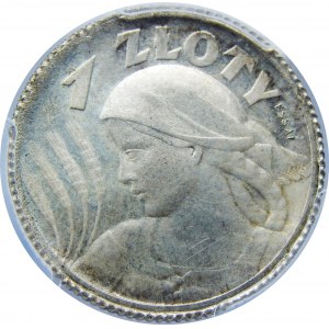 PRÓBA 1 złoty 1924 ESSAI PCGS SP64