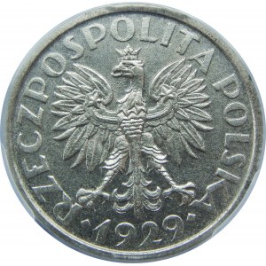 PRÓBA 1 złoty 1929 PCGS SP63