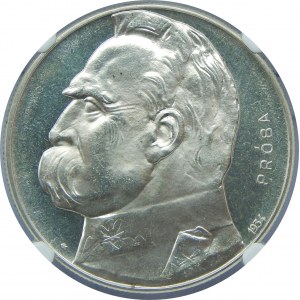 PRÓBA 10 złotych Piłsudski 1934 NGC PF64 