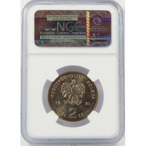 2 złote 1995 Atlanta NGC MS66