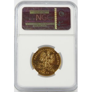 2 złote 1998 Ropucha Paskówka NGC MS66