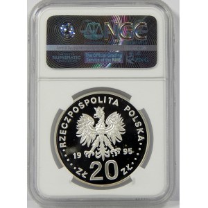 20 złotych 1995 ECU Kopernik NGC PF69 
