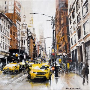 Ewa Wojnarowska (ur. 1962), New York Traffic, 2022