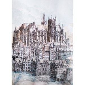 Dawid Masionek (b. 1994), Metz Cathedral, 2022