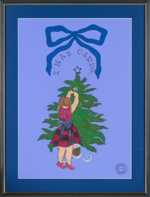 Małgosia Malinowska (ur. 1984), Dressing a Christmas tree, 2022