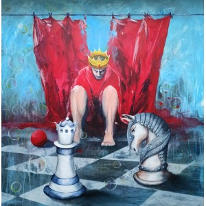 Marta CIUĆKA (b. 1971), The King and the Porcelain Tower, from the series: Children of the King, 2022