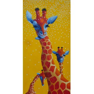 Jolanta KITOWSKA (geb. 1968), Fräulein der Giraffe, 2021