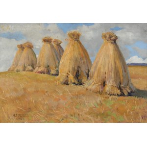 Henryk POLICHT (1888-1967), Landscape with Stogies (1921)