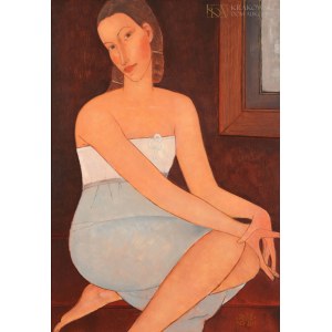 Roman ZAKRZEWSKI (1955-2014), Portrait in a Summer Dress (2008)