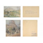 Ildefons HOUWALT (1910-1987), Set of Four Landscape Works.