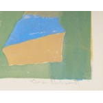 Serge POLIAKOFF (1900-1969), Composition jaune, verte, bleue et rouge.