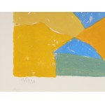 Serge POLIAKOFF (1900-1969), Komposition jaune, verte, bleue et rouge.