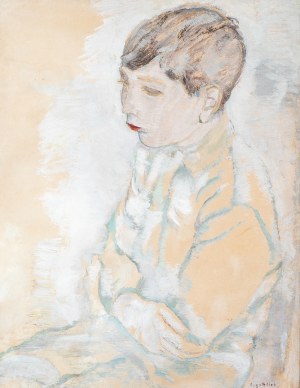 Leopold Gottlieb (1879-1934), PORTRET CHŁOPCA