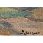 Baptistin Clement JACQUET (1895 Marseille-1984), Landscape of Provence