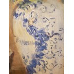 Unbekannter Künstler [19. Jahrhundert], Stilleben mit Chrysanthemen