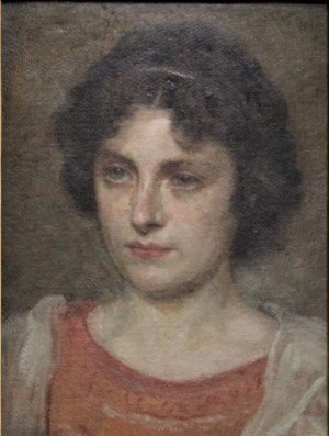 Simon GLÜCKLICH (1863-1943), Portret kobiety