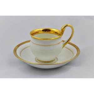 KPM Meissen cup and saucer 1850-1924.