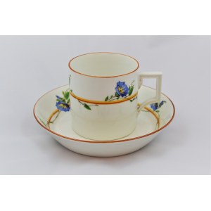 KPM Meissen 1800-1814 cup and saucer.