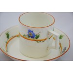 KPM Tasse und Untertasse Meissen 1800-1814.